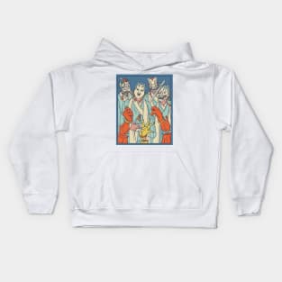 United against demons Kids Hoodie